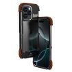 R-JUST Ironwood Hybrid Wood Phone Case for iPhone 16 Pro Max - 1