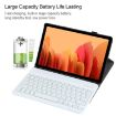 Detachable Bluetooth Keyboard Case for Samsung Galaxy Tab A7 10.4 - Gold - 9