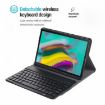 Ultra-thin Bluetooth Keyboard Leather Case for Samsung Galaxy Tab A7 10.4" 2020 - 7