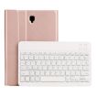 Samsung Galaxy Tab S4 10.5" Bluetooth Keyboard Leather Case - Rose Gold - 1