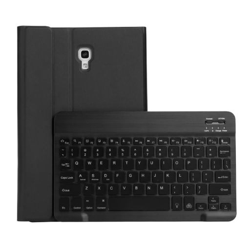 Bluetooth Keyboard Leather Tablet Case for Samsung Galaxy Tab A 10.5 inch T590/T595 - 1