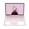 Pink Leather Case for Samsung Galaxy Tab A8 10.5 - Bluetooth Keyboard - 3