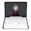 Samsung Galaxy Tab S8 & S7 11" Bluetooth Keyboard Leather Case - Rose Gold - 3