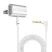 Yanmai R977 Lapel Mic Lavalier Double Condenser Microphone Silver - 2