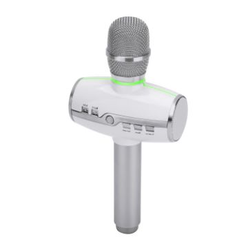 H9 Handheld KTV Karaoke Mic w/ RGB Lights - Bluetooth Wireless - High Sound Quality - 1