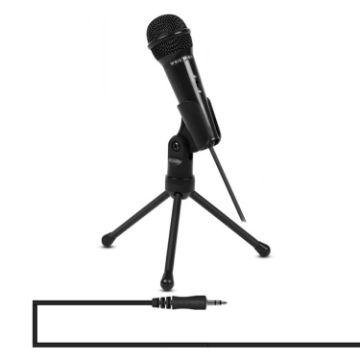 Yanmai SF-910 Condenser Microphone with Tripod Holder - Black - 1