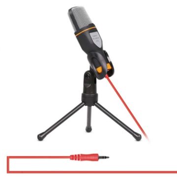 Yanmai SF666 Condenser Microphone with Tripod Holder, 1.3m Cable - 1