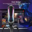 Yanmai T1 Gaming Microphone with RGB Lighting & USB-C Cable - 7
