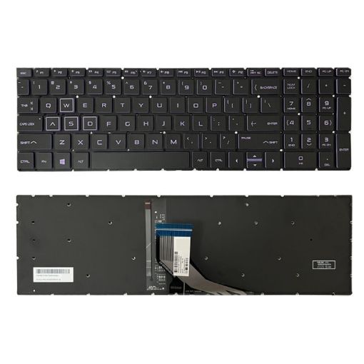 HP Pavilion Gaming 15-DK US Backlight Keyboard (Purple) - 1