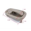 4 PCS Car Inner Door Handles for Toyota Corolla 1998-2002 (Beige) - 5
