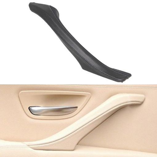 BMW 5 Series F10/F18 2011-2017 Right Inner Door Handle Assembly Black - 1