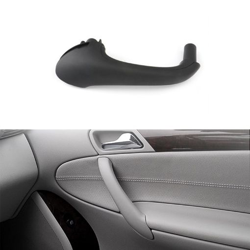 Mercedes-Benz C-class W203 Rear Right Inside Door Handle Trim Cover - Black - 1