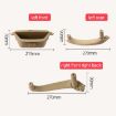 BMW X3 X4 Rear Right Inside Door Handle Trim Cover 5141 7394 519-1 (Beige) - 3