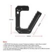 Red Aluminum Interior Handle for Jeep Wrangler JK 2007-2018 - 4