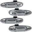 Chrome Outside Door Handle for Toyota Land Cruiser 1998-2007 - 1