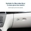 Mercedes-Benz W212 2008-2014 Glove Box Handle Switch, Left Driving, Black - 4