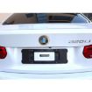Gold Zinc Alloy Steering Wheel Decoration Ring Sticker Set for BMW 3 Series - 7