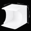 PULUZ 20cm LED Panels Portable Light Studio Tent Box Kit with Backdrops - 2