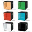 PULUZ 30cm Folding High 97 CRI Ring Light Photo Studio Tent Kit with 6 Backdrops - 2
