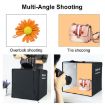 PULUZ 30cm Folding High 97 CRI Ring Light Photo Studio Tent Kit with 6 Backdrops - 8