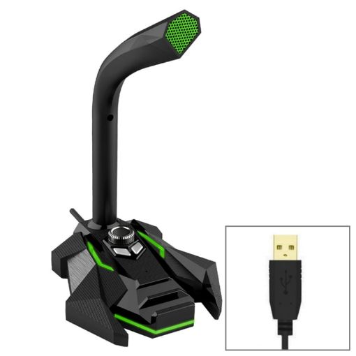 GK Desktop USB Dual Mic Condenser Microphone - 1