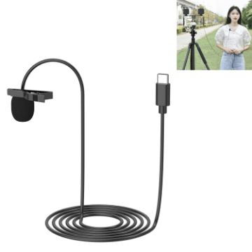 YELANGU Type-C Lavalier Microphone - 1.5m Length - 1