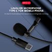 YELANGU Type-C Lavalier Microphone - 1.5m Length - 4
