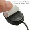 ZJ010MR Mono 2.5mm Angle Head Plug Car Navigation GPS Speaker Paste Bluetooth Microphone - 4