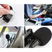 Stick-on Clip-on Lavalier Mono Microphone for Car GPS/Bluetooth Audio DVD - 5