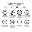Mini Live Collar Wireless Microphone GAW-810 - 6