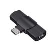 Type-C/USB-C Mini Lavalier Microphone - Black - 3