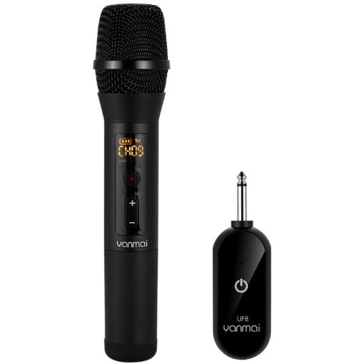 Yanmai UF8 UHF Wireless Dynamic Microphone - LCD Display - 1
