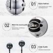 Logitech Blue Snowball-ice USB Condenser Microphone (Black) - 3