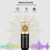 PULUZ Studio Broadcast Professional Singing Microphone Kit (Gold) - 4