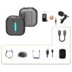 Outdoor Wireless Lavalier Microphone with Noise-Cancelling Technology - 1