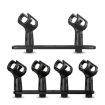 Four-Headed Microphone Clip Aluminum Pole - Microphone Accessories - 3