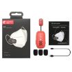 Yanmai K2 Portable Mini Wireless Bluetooth Lapel Microphone - Red - 1