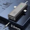 S17 Wireless 3 In 1 Lavalier MIC For Phone SLR Camera - Full Black - 5
