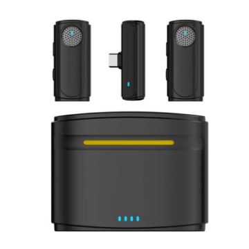 J20 2 in 1 Wireless Lavalier Microphone USB-C Interface - 1