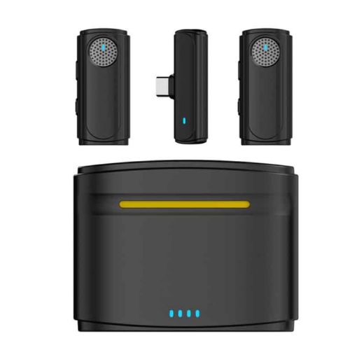 J20 2 in 1 Wireless Lavalier Microphone USB-C Interface - 1