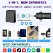 Mini Wireless Lavalier Microphone for iPhone/Android/PC Camera - 5