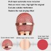 WS-858L LED Wireless Capacitance Microphone - Gold - 6