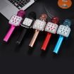 WS-1818 LED Light Flashing Microphone Bluetooth Wireless Microphone - 2