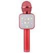 WS-1818 LED Light Flashing Microphone Bluetooth Wireless (Red) - 1