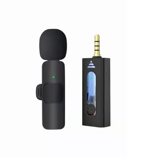 Wireless Lavalier Microphone for Phone/Camera/Laptop - 3.5mm Receiver - 1