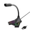 RGB Microphone Home Game Live Voice Video Microphone - 1