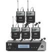 XTUGA IEM1100 Wireless In Ear Monitor System - 5 BodyPacks - 1