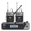 XTUGA IEM1100 Wireless In Ear Monitor System - 2 BodyPacks (AU Plug) - 1