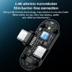 YESIDO KR16 Wireless Lavalier Microphone - 2 in 1 Receiver - 3
