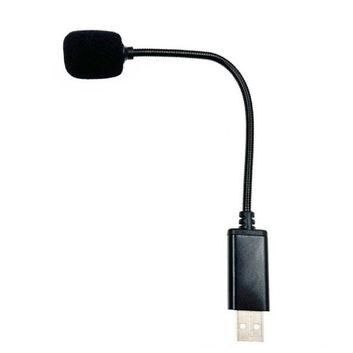 4.0x205mm USB Computer Microphone for Live Video Conference - 1